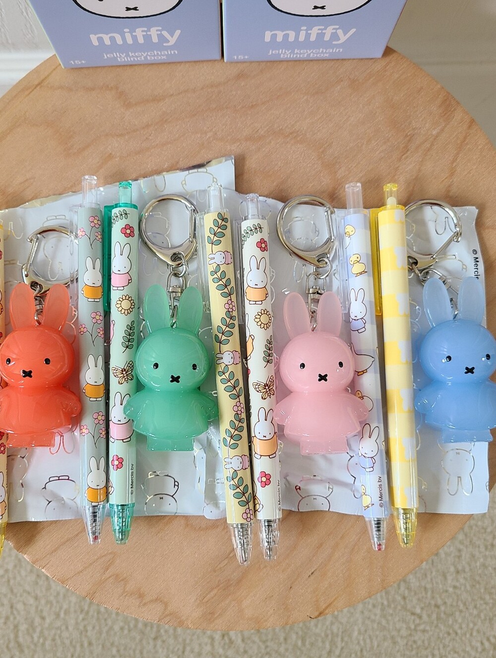 Miffy Jelly Keychain Blind Box Set